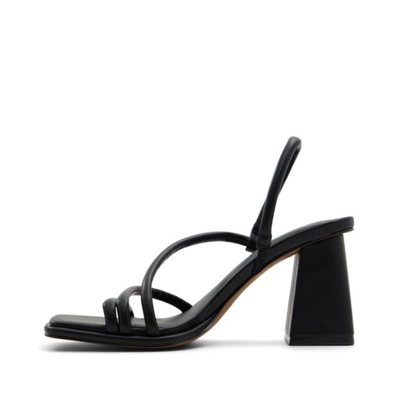 Call it Spring Luxe Block Heel Black Size 9 - Picture 6 of 6